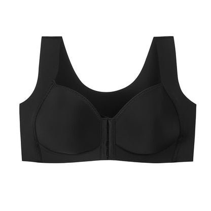 Dünner, sexy, bügelloser BH mit Frontverschluss und Anti-Sagging-Effekt