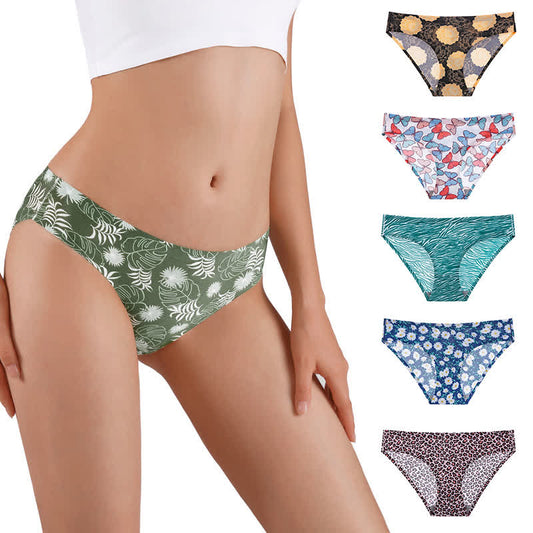 Nahtlose Slips mit niedrigem Bund und natürlichem Druck (3er-Pack)