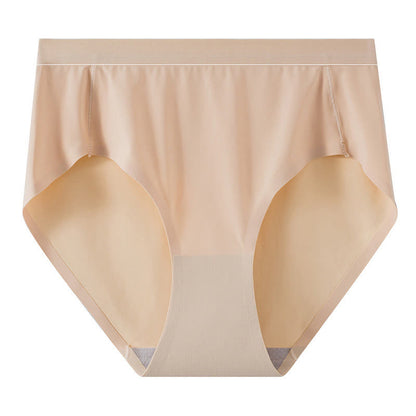 Einfache, einfarbige, nahtlose Höschen mit hoher Taille (3er-Pack)