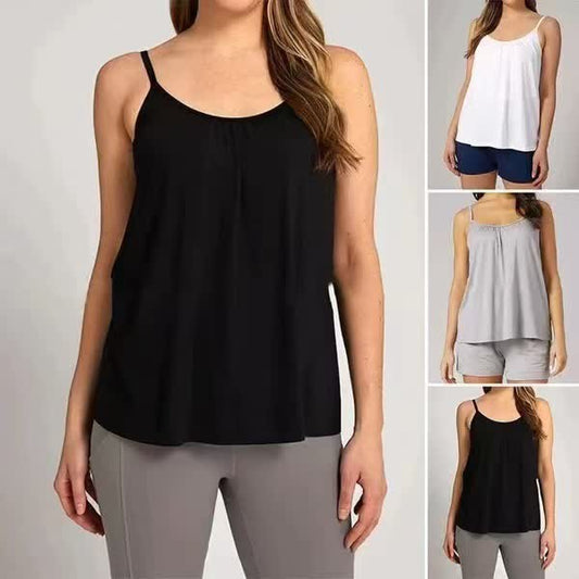 Locker gepolstertes, kabelloses Cup-Camisole - image 0