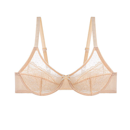 Sexy, leichter Push-up-Bügel-BH aus Spitze in Übergröße