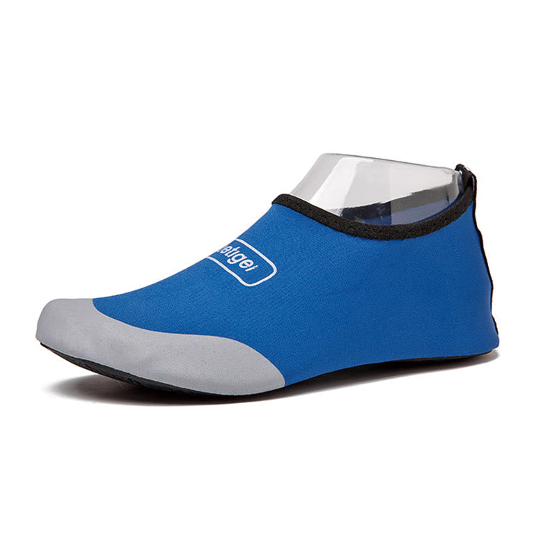 Farblich passende Hausschuhe in Übergröße - Blau - EU44-45 (US10-11) - image 12