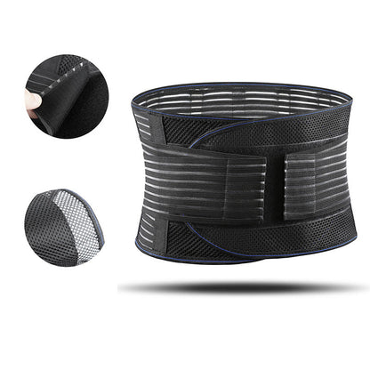 Stabile Lendenwirbelstütze in Übergröße - Schwarz - 2XL - image 7
