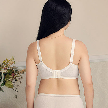 Dünner Minimizer-Push-Up-Bügel-BH aus Spitze