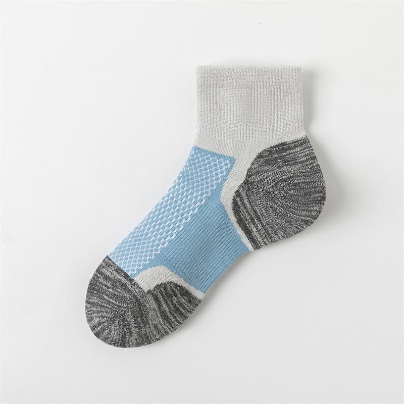 Knöchel-Kompressionssocken in leuchtenden Farben (5 Paar) - Blau - EU36-40 (US3-7) - image 7