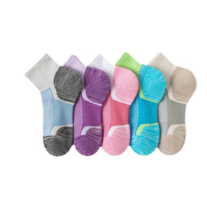 Knöchel-Kompressionssocken in leuchtenden Farben (5 Paar) - Mehrfarbig - EU36-40 (US3-7) - image 3