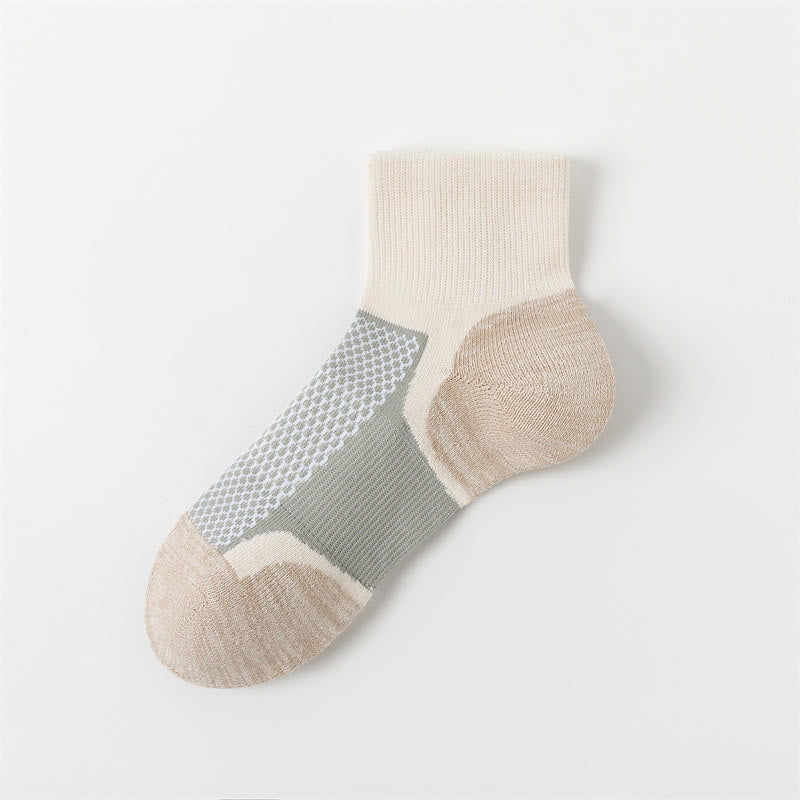 Knöchel-Kompressionssocken in leuchtenden Farben (5 Paar) - Khaki - EU36-40 (US3-7) - image 8