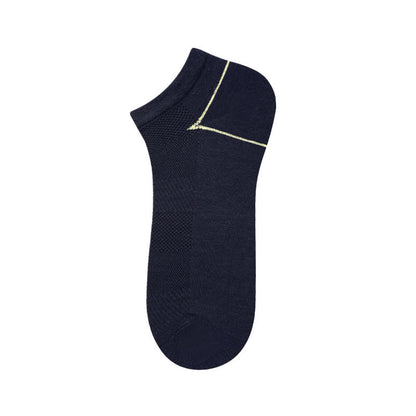 Knöchelsocken aus Bambusfaser (5 Paar) - Marineblau - EU39-44 (US6-10) - image 3