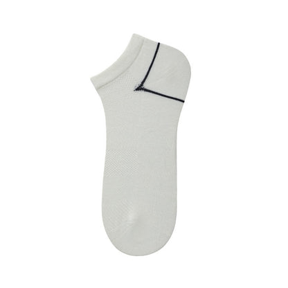 Knöchelsocken aus Bambusfaser (5 Paar) - Weiß - EU39-44 (US6-10) - image 4