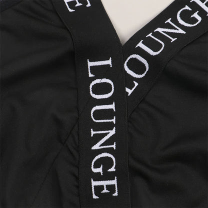 Bügelloser Sport-BH mit festen Trägern und Anti-Sagging-Effekt