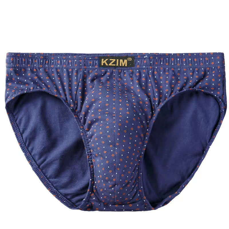 Herren-Slips aus Baumwolle mit Drachenmuster (3er-Pack) - C-Königsblau - 7XL - image 12