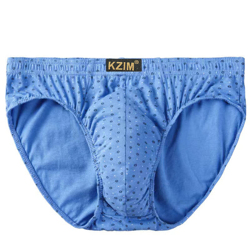 Herren-Slips aus Baumwolle mit Drachenmuster (3er-Pack) - C-Himmelblau - 7XL - image 13