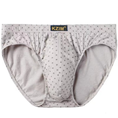 Herren-Slips aus Baumwolle mit Drachenmuster (3er-Pack) - C-Grau - 7XL - image 11