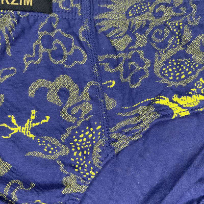 Baumwoll-Slips mit Drachen-Print für Herren in Übergröße (3er-Pack)
