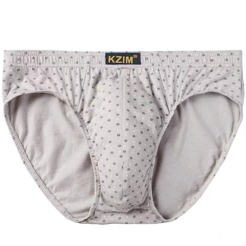 Herren-Slips aus Baumwolle mit Drachenmuster (3er-Pack) - C-Grau - 7XL - image 11