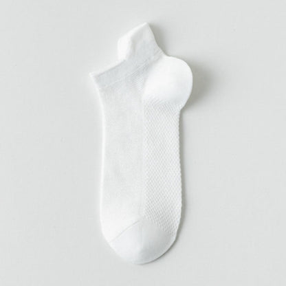 Netz-Söckchen in klassischen Farben (7 Paar) - Weiß - EU36-40 (US3-7) - image 10