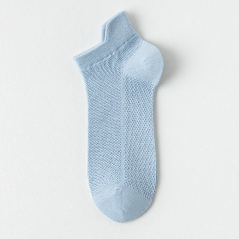 Netz-Söckchen in klassischen Farben (7 Paar) - Blau - EU36-40 (US3-7) - image 8