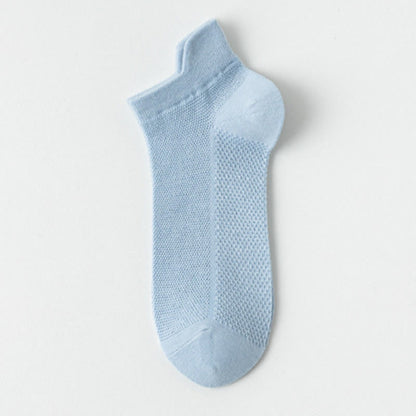 Netz-Söckchen in klassischen Farben (7 Paar) - Blau - EU36-40 (US3-7) - image 8