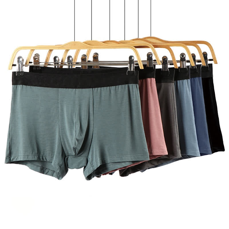 Lockere, atmungsaktive Herren-Boxershorts in Übergröße (3er-Pack)