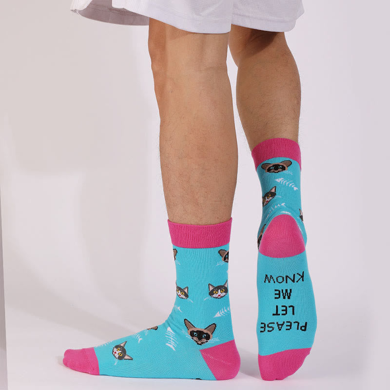 Katzen- und Hunde-Serie Viertelsocken (4 Paar) - image 1