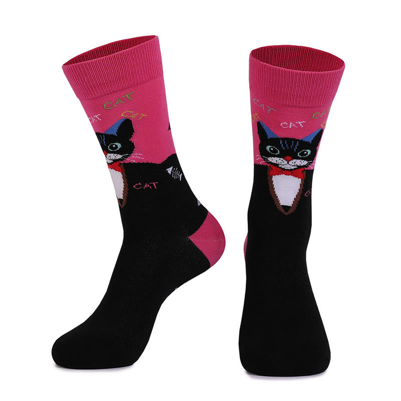 Katzen- und Hunde-Serie Viertelsocken (4 Paar) - image 10