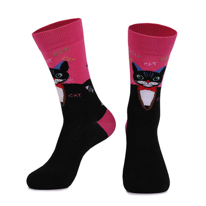Katzen- und Hunde-Serie Viertelsocken (4 Paar) - image 10