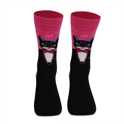 Viertelsocken der Katzen-Hunde-Serie in Übergröße (4 Paar) - image 10