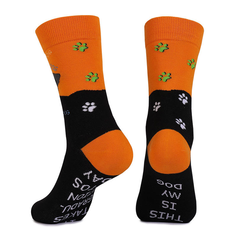Katzen- und Hunde-Serie Viertelsocken (4 Paar) - image 7