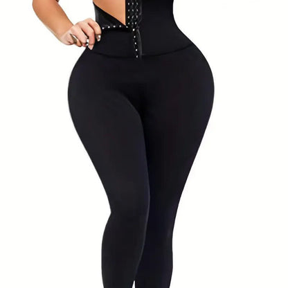 Zweireihige Fitness-Shaping-Hose mit Korsett