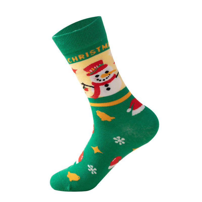Grüne Weihnachtsviertelsocken (3 Paar) - image 9