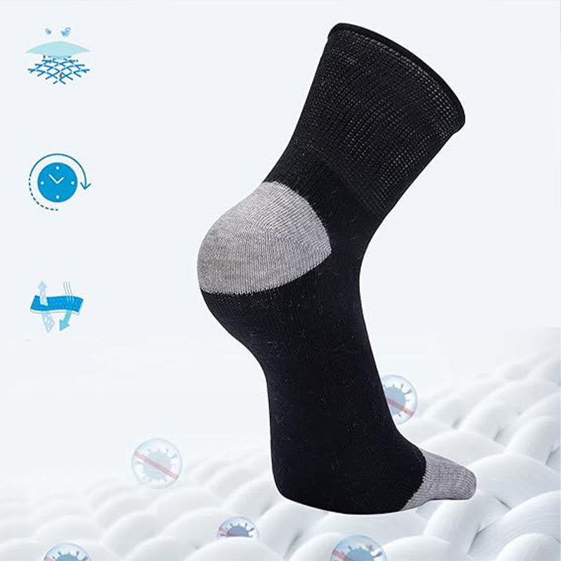 Übergröße Diabetiker-Quarter-Alignment-Socken