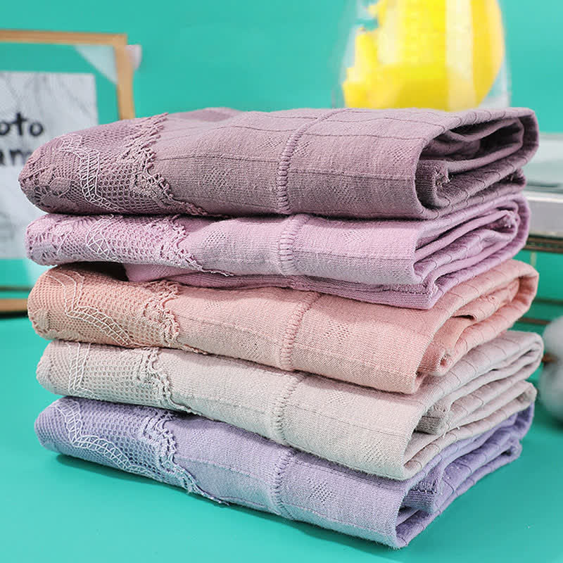 Weiche, atmungsaktive Höschen mit hoher Taille in Übergröße (3er-Pack)