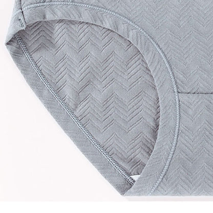 Einfarbige Basic-Höschen aus Baumwolle in Übergröße mit hoher Taille (3er-Pack)