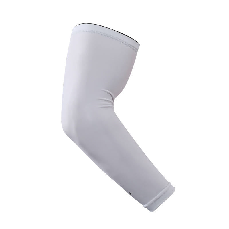 Kühlende Arm-Kompressionsmanschetten in Übergröße - Weiß - 2XL - image 7