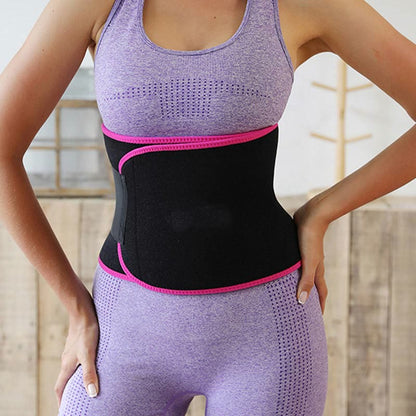Funktionelle Taillenbandage in Übergröße - Rosa - XL - image 3