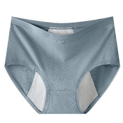 Periodenslips aus Baumwolle mit hoher Taille in Übergröße (3er-Pack)