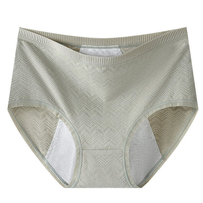 Periodenslips aus Baumwolle mit hoher Taille in Übergröße (3er-Pack)