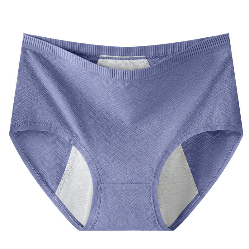 Periodenslips aus Baumwolle mit hoher Taille in Übergröße (3er-Pack)