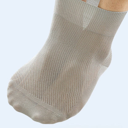Elegante, einfarbige Viertelsocken in Übergröße (8 Paar)