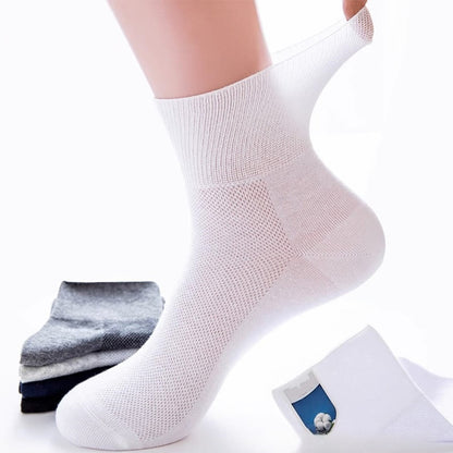 Elegante, einfarbige Viertelsocken in Übergröße (8 Paar)