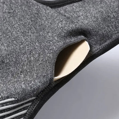 Stoßfester, schnell trocknender Sport-BH mit Streifen (2er-Pack)