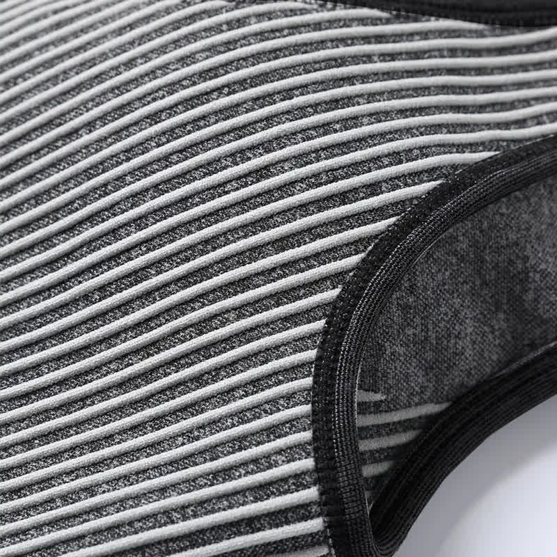 Stoßfester, schnell trocknender Sport-BH mit Streifen (2er-Pack)