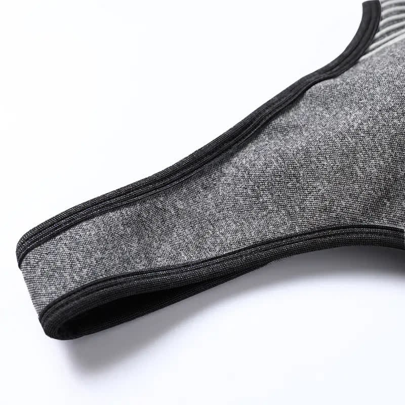 Stoßfester, schnell trocknender Sport-BH mit Streifen (2er-Pack)