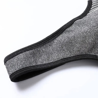 Stoßfester, schnell trocknender Sport-BH mit Streifen (2er-Pack)