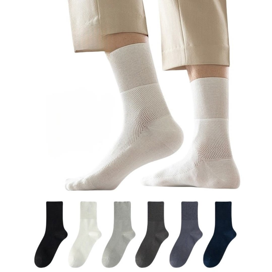 Elegante, einfarbige Viertelsocken in Übergröße (8 Paar)