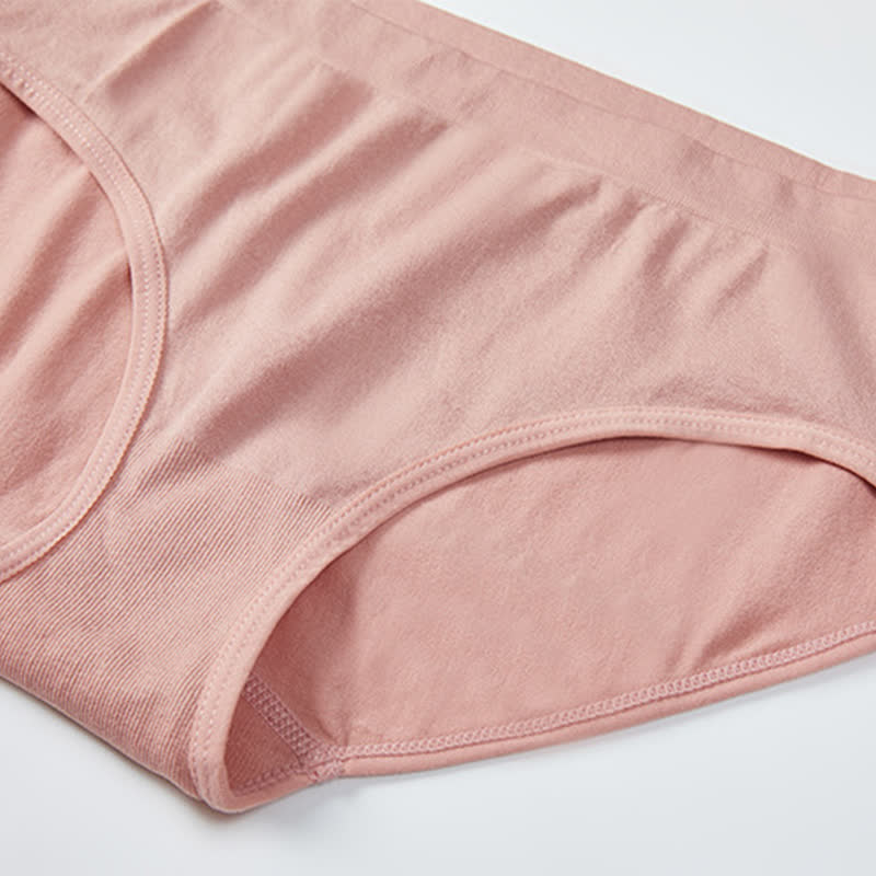 Mittelhoher, hochelastischer Basic-Slip in Volltonfarbe (3er-Pack)