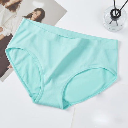 Mittelhoher, hochelastischer Basic-Slip in Volltonfarbe (3er-Pack)