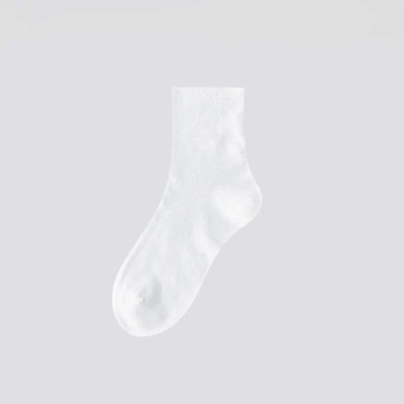 Lockere Viertelsocken (8 Paar) - Weiß - EU38-50 (US5-15) - image 8