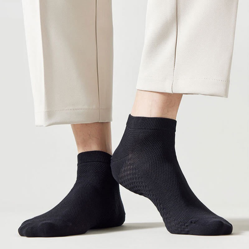 Extra große Knöchelsocken (10 Paar) - Schwarz - EU45-50 (US11-15) - image 7