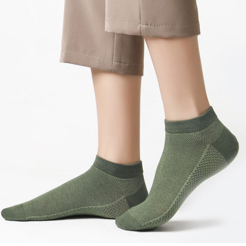 Extra große Knöchelsocken (10 Paar) - Armeegrün - EU45-50 (US11-15) - image 5